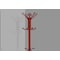 Monarch Specialties Coat Rack, Hall Tree, Free Standing, 12 Hooks, Entryway, 70"H, Bedroom, Metal, Red, Red I 2008 - alternate 4